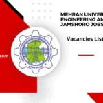 Mehran University of Engineering and Technology Jamshoro Jobs 2025